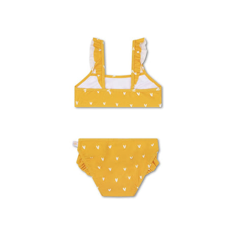 Orangenkuss | Orangefarbener UV-Bikini für Mädchen