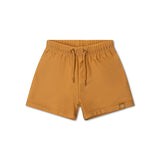 Reine Töne | Gelbe UV-Schwimmboxershorts für Jungen