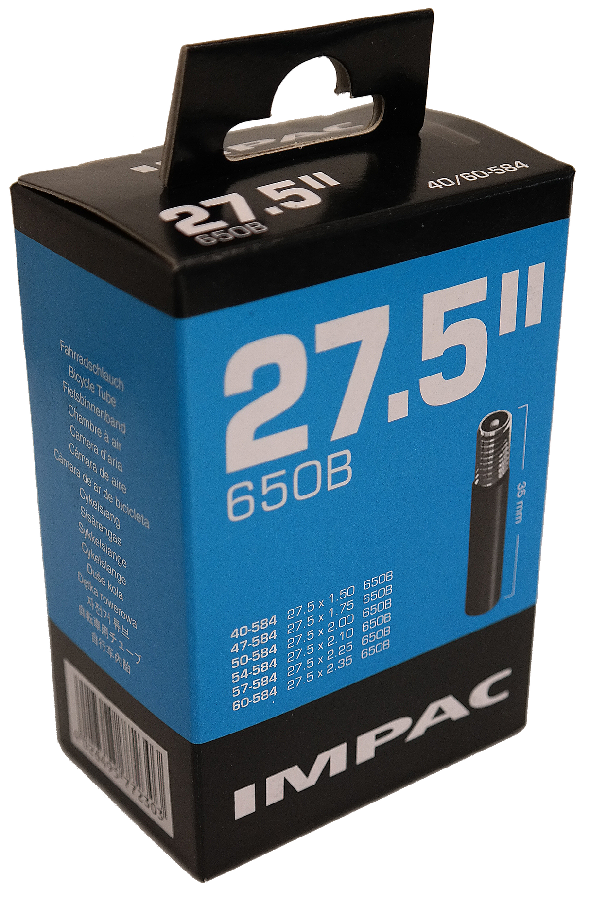 Impac (Schwalbe) Innenrohr AV21 27,5 Zoll (40 60-584) 40 mm