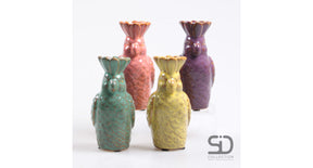 Papegaai vaas s sammie 4 assortie 7x7x15 cm keramiek