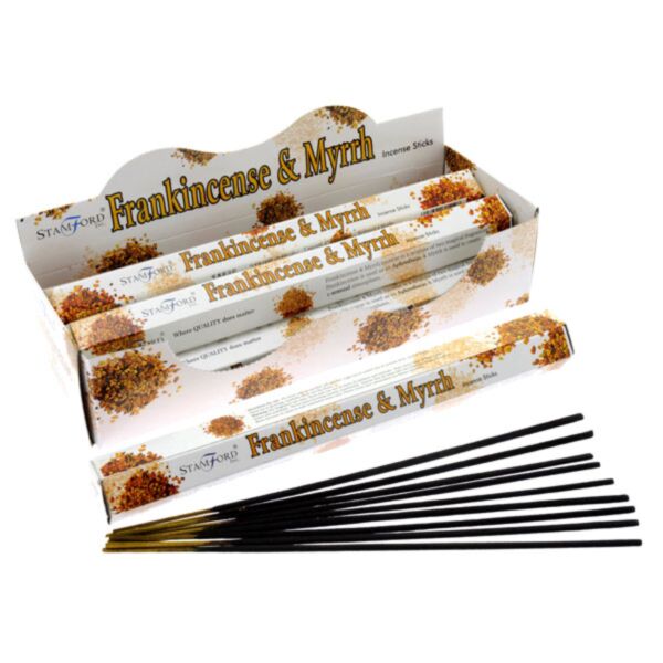 37112 Weihrauch Myrrhe – Stamford Premium Hex Räucherstäbchen