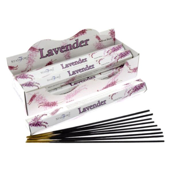 37102 Lavendel – Stamford Premium Hex Räucherstäbchen