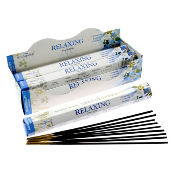 37116 Relax – Stamford Hex Aromatherapie-Räucherstäbchen