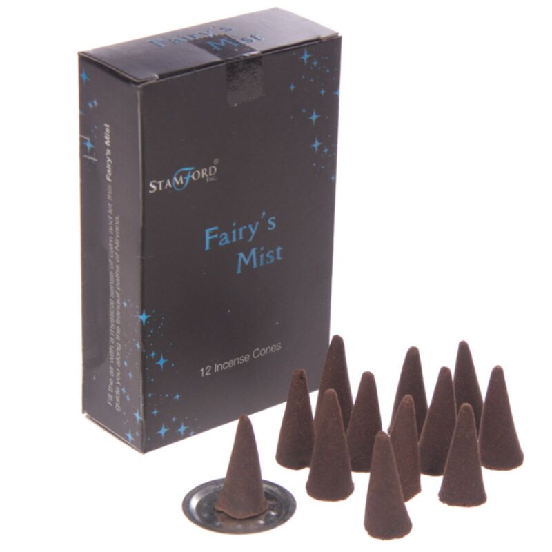 Fairy Mist 37178 – Stamford schwarze Räucherkegel