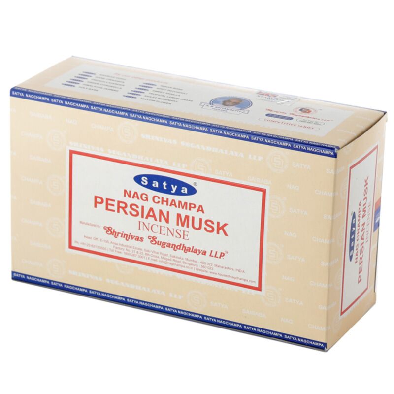 01360 Persischer Moschus – Satya Nag Champa Räucherstäbchen