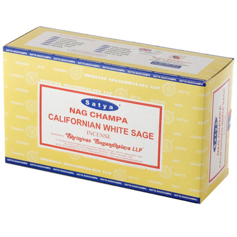 01406 VFM California White Sage – Satya Nag Champa Räucherstäbchen
