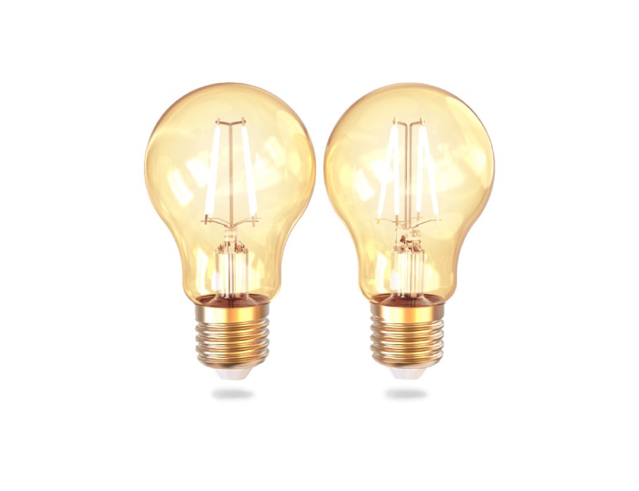 Innr LED -Lampe - WiFi - E27 - Filament - Vintage -Glühbirne - 2 Teile
