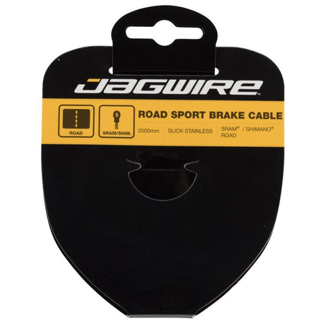 Jagwire Rennrad-Bremskabel – Sport-Slick-Edelstahl – 1,5 x 3500 mm – Sram Shimano