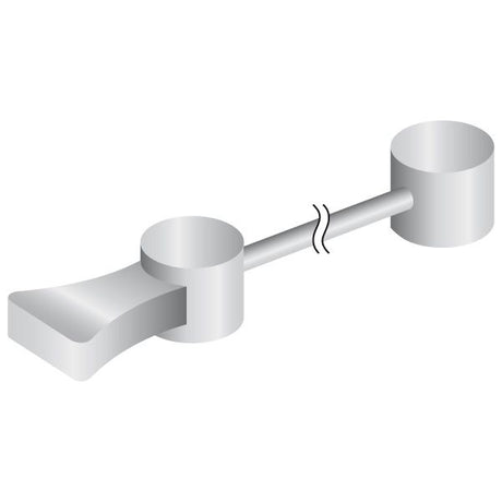Doppelendiges Jagwire-Straddle-Kabel 1,8 x 380 mm (10 Stück)