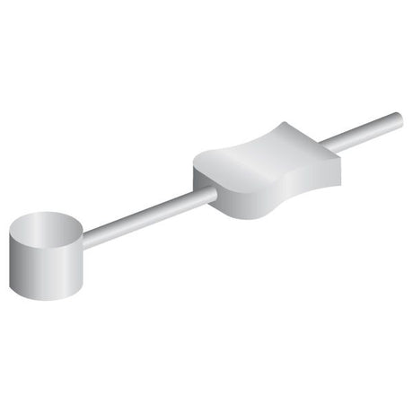 Jagwire EZ-Griff Single-End-Straddle-Draht (10 Stück) – Silber