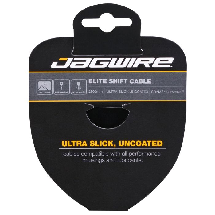 Jagwire-Schaltkabel – Elite-polierter Ultra-Slick-Edelstahl – 1,1 x 2300 mm – Sram Shimano