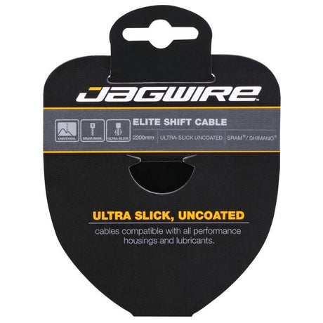 Jagwire-Schaltkabel – Elite-polierter Ultra-Slick-Edelstahl – 1,1 x 2300 mm – Sram Shimano