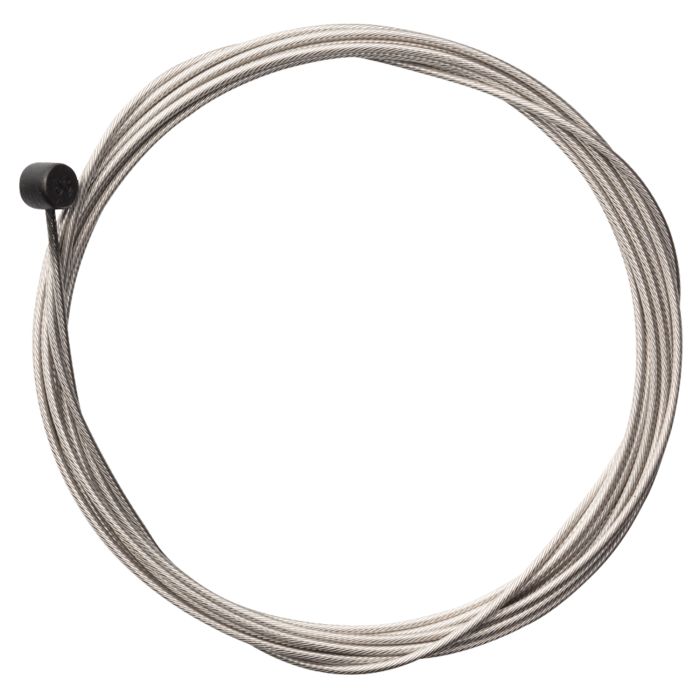 Jagwire Mountain-Bremskabel – Elite polierter, ultraglatter Edelstahl – 1,5 x 2750 mm – Sram Shimano