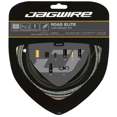 Jagwire Road Elite Link-Bremssatz – Grau
