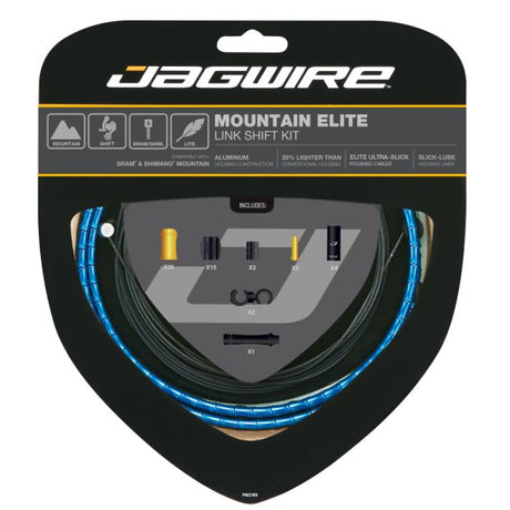 Jagwire Mountain Elite Link Shift Kit – blau