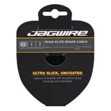 Jagwire Rennrad-Bremskabel – Elite polierter, ultra-glatter Edelstahl – 1,5 x 2000 mm – Sram Shimano