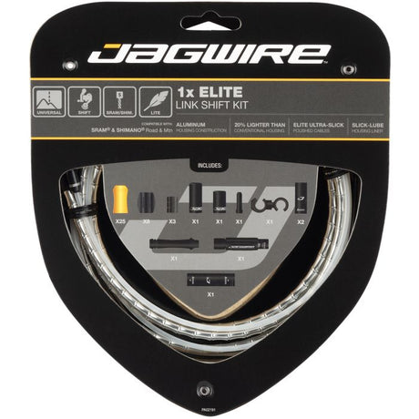 Jagwire 1x Elite Link Shift Kit – Silber