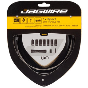 Jagwire 1x Sportschaltkit - schwarz