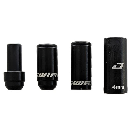 Jagwire 1x Elite Link Schaltendkappen-Pack (8 Stück) – schwarz