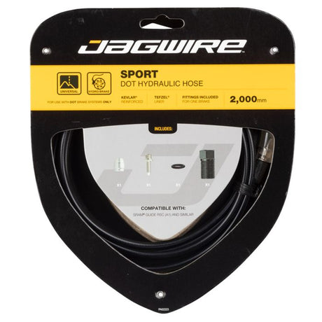 Jagwire Sport Dot Hydraulikschlauch-Kit – Sram (G2) – Schwarz