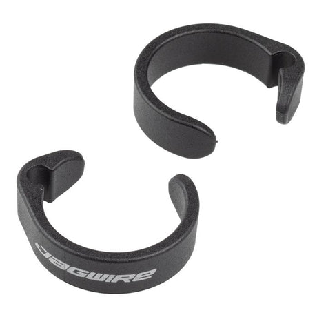 Jagwire Clipring – 3,2 mm E-Bike-Steuerkabel (19,0 – 22,2 mm) (4 Stück) – schwarz