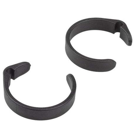 Jagwire Clipring – 3,2 mm E-Bike-Steuerkabel (28,00 – 31,8 mm) (4 Stück) – schwarz
