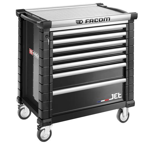FACOM Jet+ Werkzeugwagen 7 Schubladen M4 schwarz