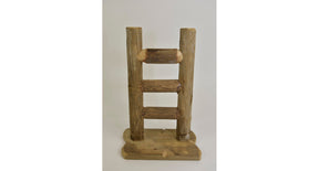 Ladder bruin melange 30 cm op voet 21-23cm