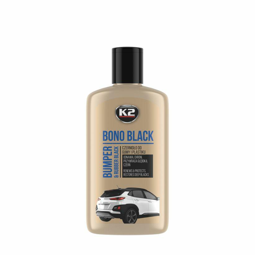 K2 rubber en kunststof zwart 250ml