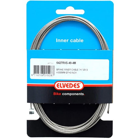 Elvedes Bremsinnenkabel Tonne 4 Meter 49 Drähte 6427rvs-49-4m