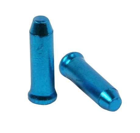 ELVEDES Anti -Spell -Kappen 2,3 mm Aluminiumblau (10st)