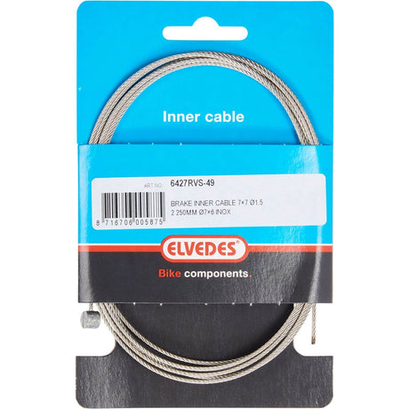 ELVEDES REM BINNENKabel 2250 mm T-Nippel 6427RVS-49