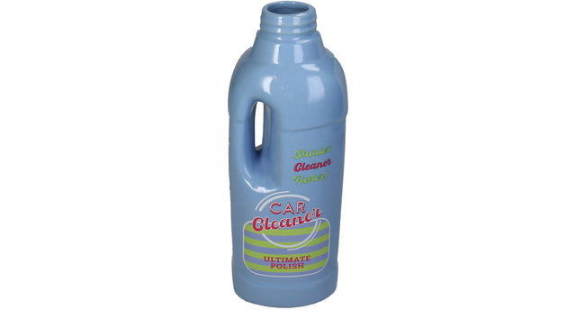 Vase car cleaner dolomite blue 10.1x9.5x25.6cm