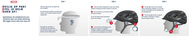 Abus pos keuzewijzer helmafstelling 20x99cm