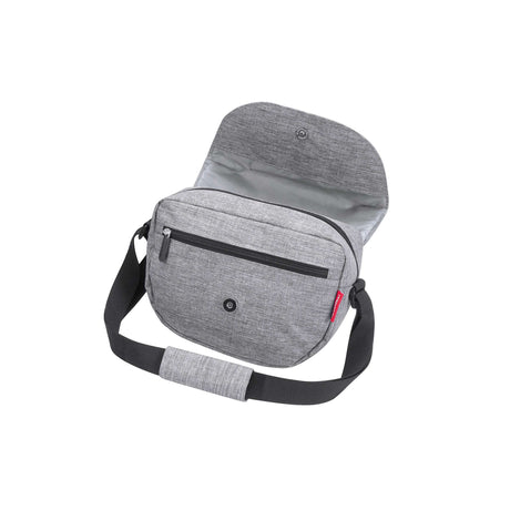 Klickfix Lenkertasche Funbag Twist grau