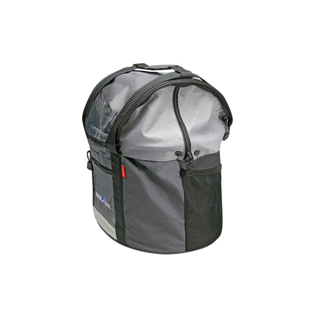 Klickfix Rixen Kaul Korbtasche, vordere Doggy-Korbtasche R K Doggy Grey