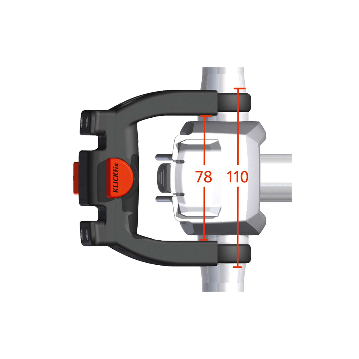 Steeradapter Klickfix E-Bike Übergroße (KF349)