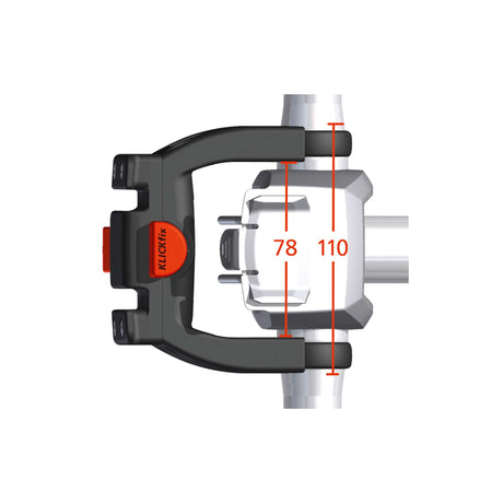 Steeradapter Klickfix E-Bike Übergroße (KF349)