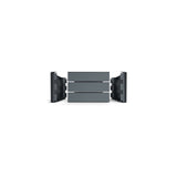 Basil Mirage Kiste Click 'n Crate schwarz 24l