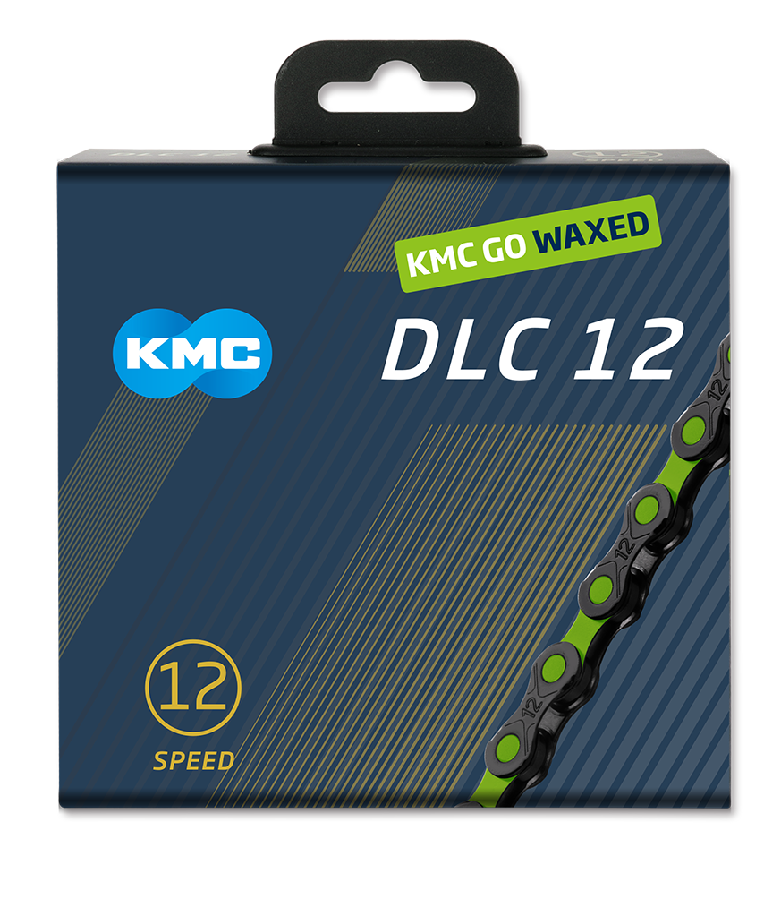 Kmc Kette dlc12 schwarz grün 126s gewachst