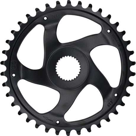 KMC Chaintop Bosch Gen 4 Elektrofahrrad 38T Schwarz
