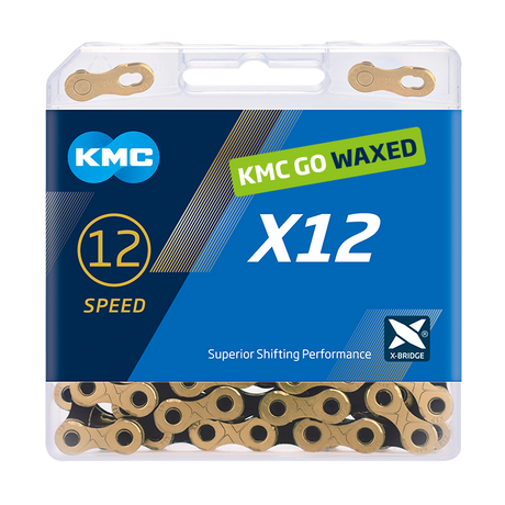 Kmc x12 gewachst – Ti-N – Goldschwarz