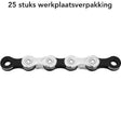 Kmc ds ketting x12 silver black 126s bulk waxed (25)