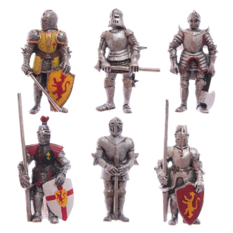 Mittelalterlicher Ritter-Kühlschrankmagnet