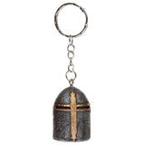 Schlüsselanhänger mit mittelalterlichem Ritterhelm