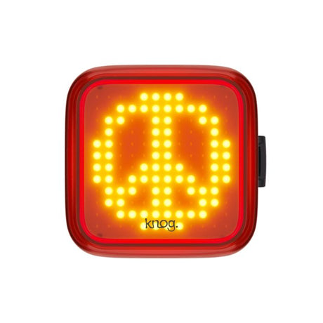 Knog Blinder hinten – Peace – Schwarz
