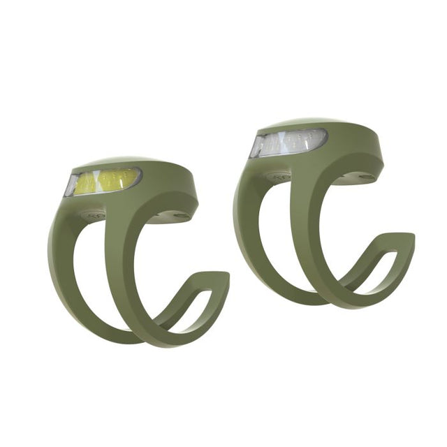 Knog Frog USB Doppelpack – Jacke grün
