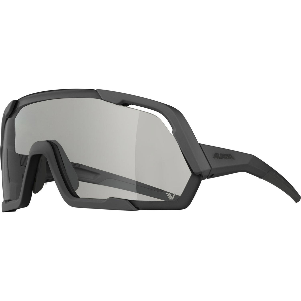 Alpina Sports Sportbrille Rocket V Mattschwarz