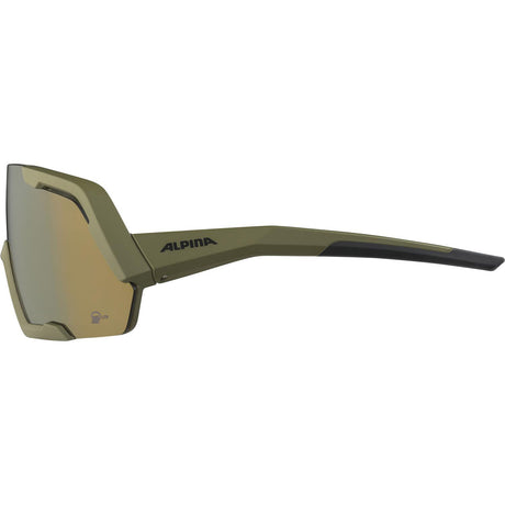 Olympische Sportbekleidung Alpina Sports Brille Rocket Q-Lite Olive
