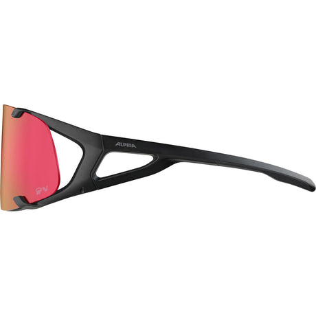 Alpina Sports Sportbrille Hawkeye qv mattschwarz